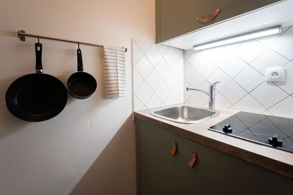 Mini Studio In Masaryk Quarter - Brno Lejlighed Eksteriør billede